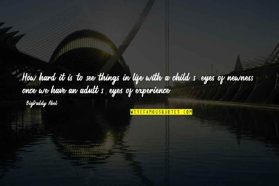 University Graduation Wishes Quotes By BigDaddy Abel: How hard it is to see things in
