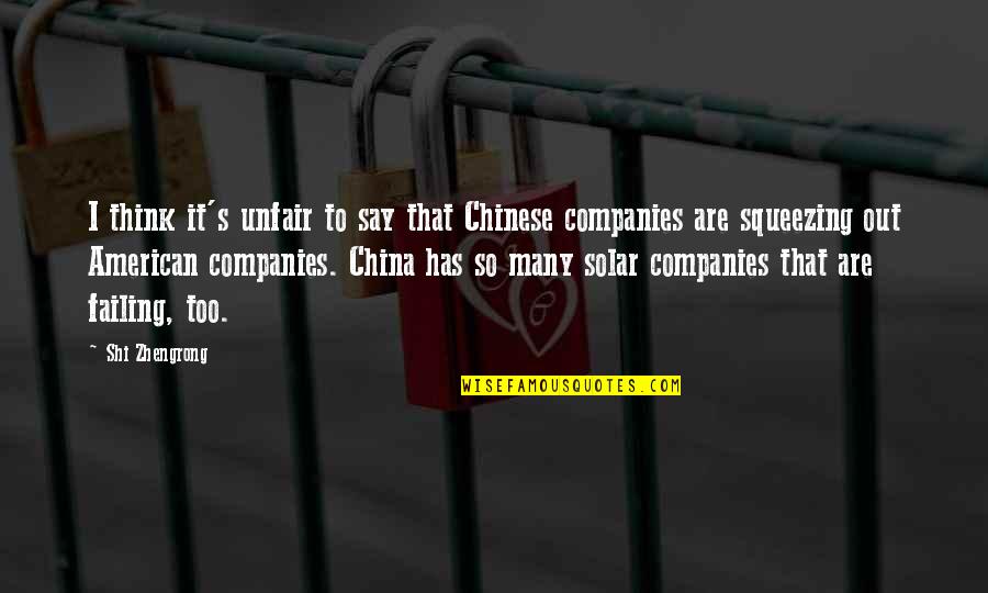 Unlondon Transparent Quotes By Shi Zhengrong: I think it's unfair to say that Chinese Unlondon Transparent Quotes By Shi Zhengrong: I think it's unfair to say that Chinese