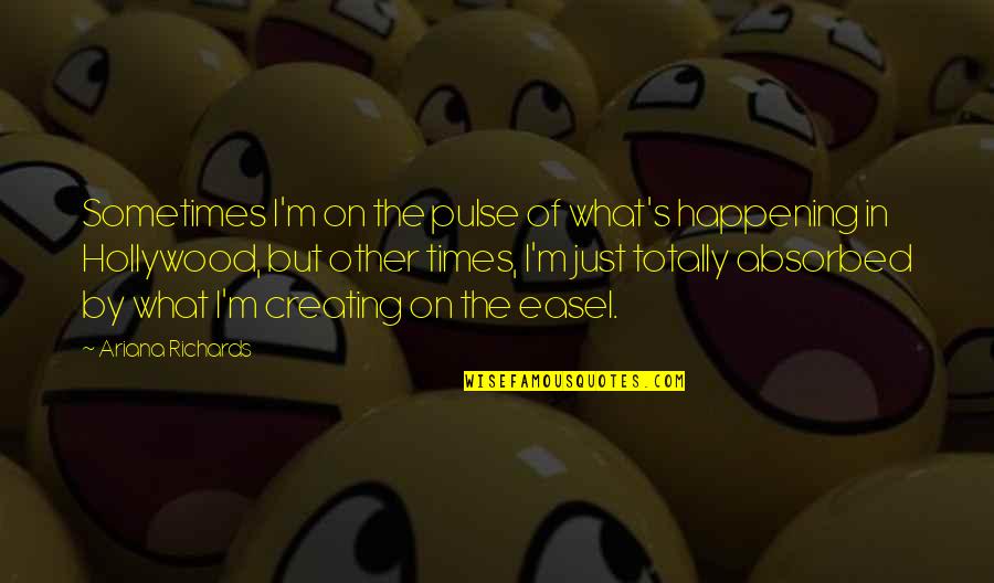Unstressed Crossword Quotes By Ariana Richards: Sometimes I'm on the pulse of what's happening Unstressed Crossword Quotes By Ariana Richards: Sometimes I'm on the pulse of what's happening