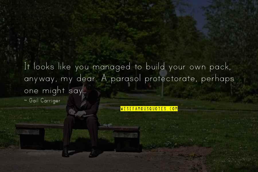 Unusual Days Quotes By Gail Carriger: It looks like you managed to build your