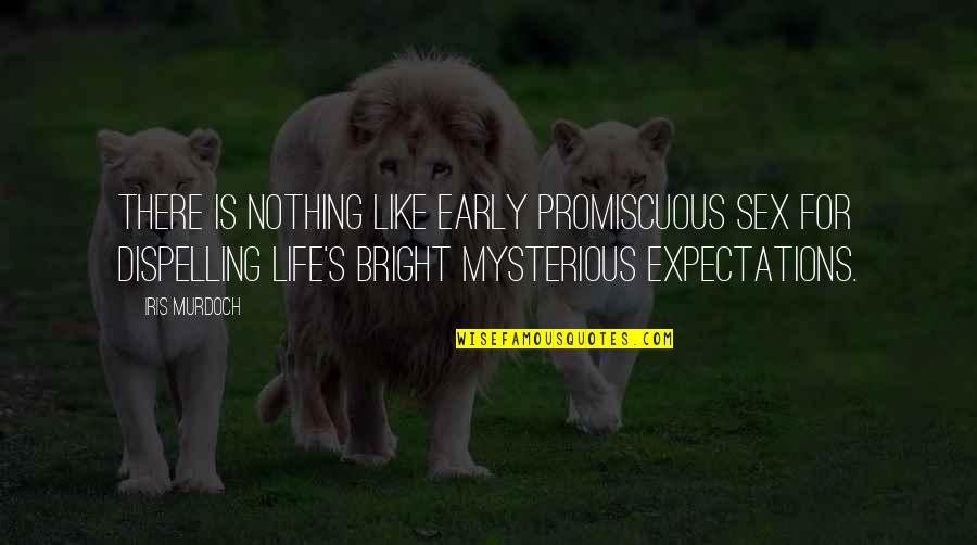 Up Bright And Early Quotes By Iris Murdoch: There is nothing like early promiscuous sex for