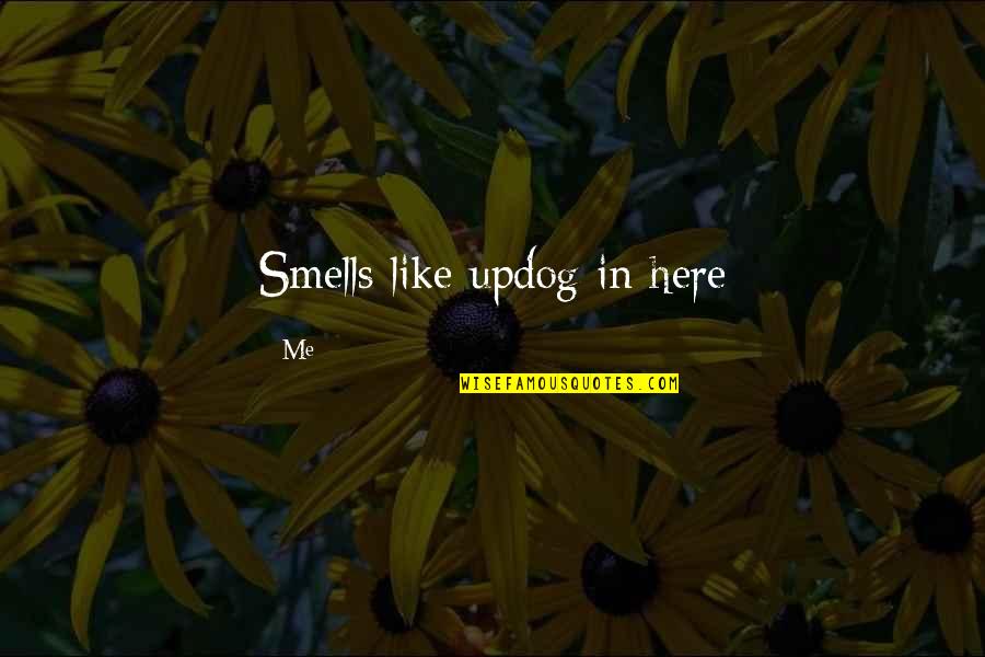 Updog Quotes By Me: Smells like updog in here