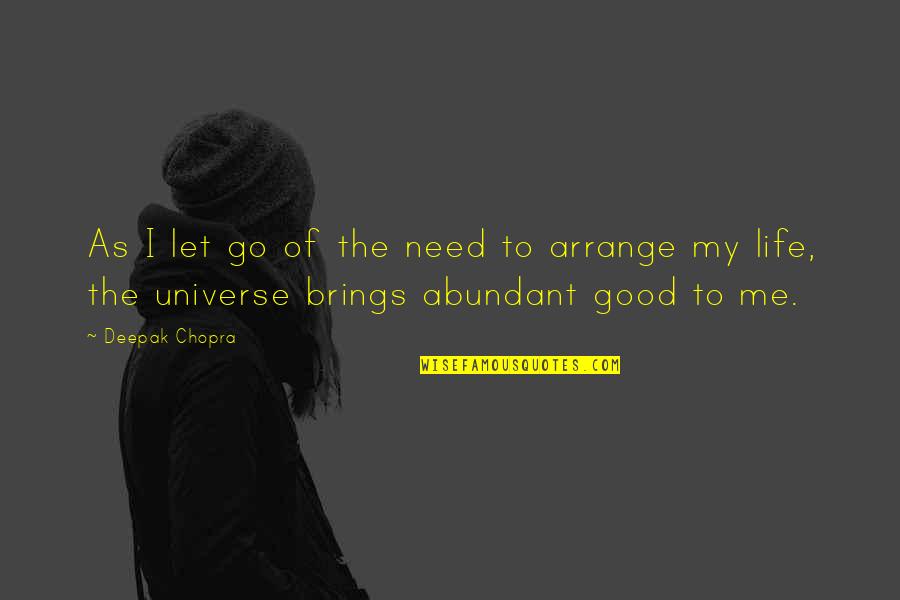 Urist's Quotes By Deepak Chopra: As I let go of the need to Urist's Quotes By Deepak Chopra: As I let go of the need to