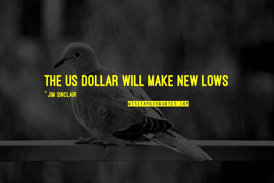 Us Dollar Quotes By Jim Sinclair: The US dollar will make new lows Us Dollar Quotes By Jim Sinclair: The US dollar will make new lows