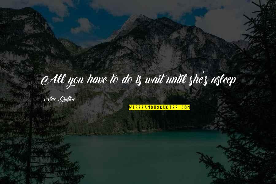 Us Visa Approved Quotes By Sue Grafton: All you have to do is wait until Us Visa Approved Quotes By Sue Grafton: All you have to do is wait until