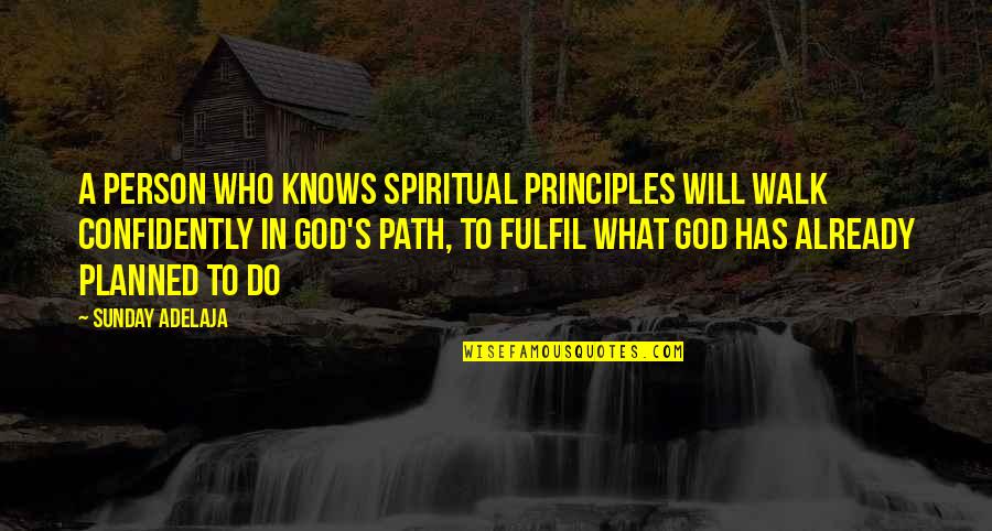 Usi Stock Quote Quotes By Sunday Adelaja: A person who knows spiritual principles will walk Usi Stock Quote Quotes By Sunday Adelaja: A person who knows spiritual principles will walk