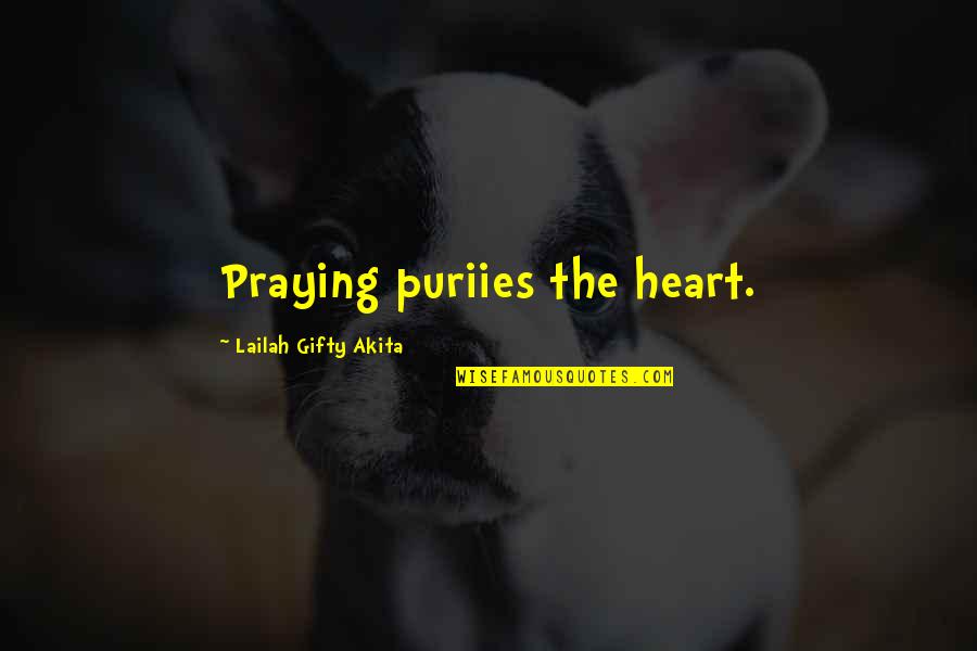 Ustinov Vs Romankevich Quotes By Lailah Gifty Akita: Praying puriies the heart. Ustinov Vs Romankevich Quotes By Lailah Gifty Akita: Praying puriies the heart.