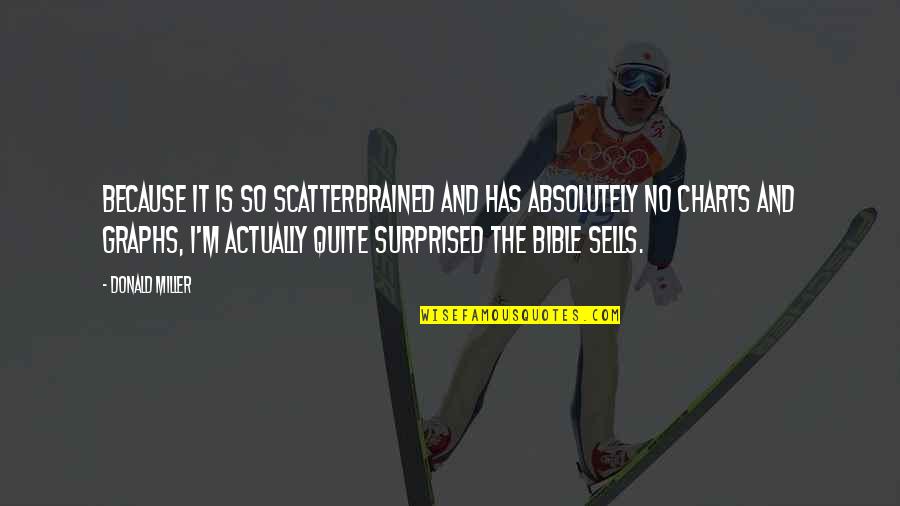 V T Graphs Quotes By Donald Miller: Because it is so scatterbrained and has absolutely