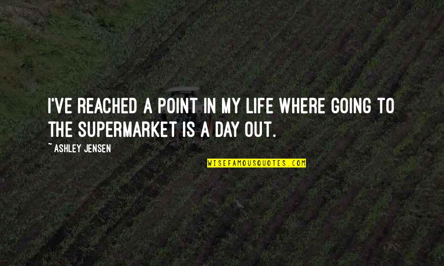 Vaccinators Manual Quotes By Ashley Jensen: I've reached a point in my life where