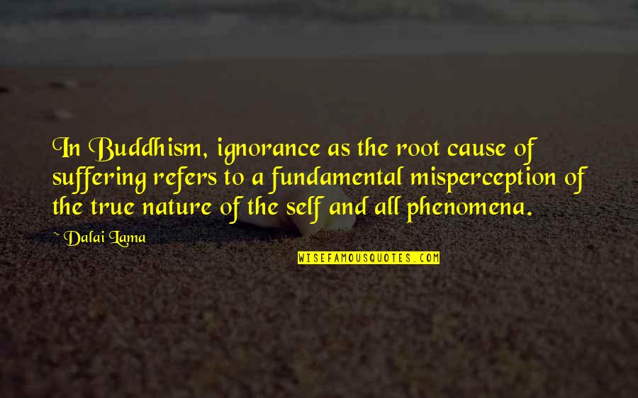 Vadims Telica Quotes By Dalai Lama: In Buddhism, ignorance as the root cause of