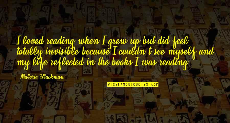 Vaginula Quotes By Malorie Blackman: I loved reading when I grew up but Vaginula Quotes By Malorie Blackman: I loved reading when I grew up but