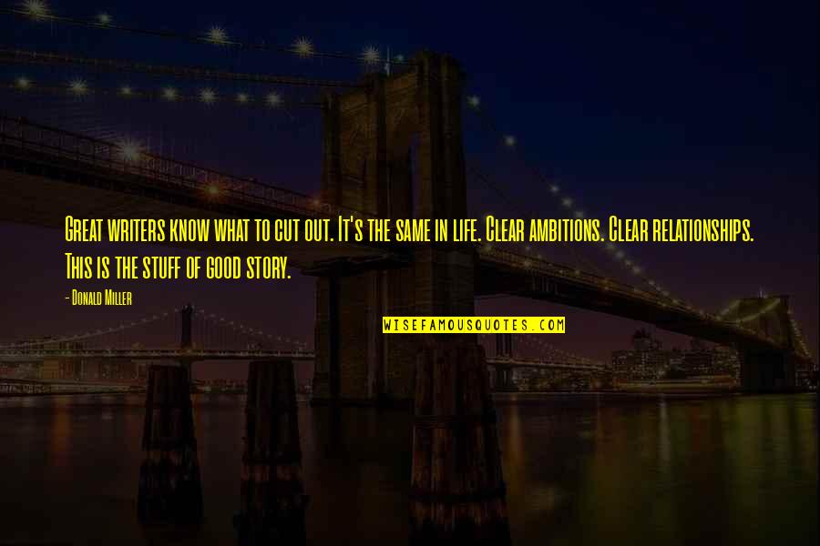 Valadez Middle School Quotes By Donald Miller: Great writers know what to cut out. It's Valadez Middle School Quotes By Donald Miller: Great writers know what to cut out. It's