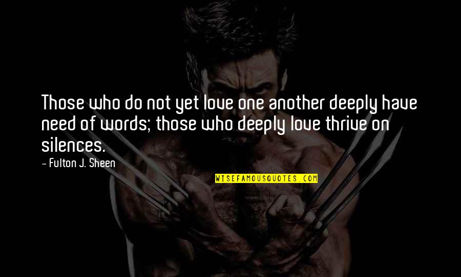 Valaki Tra Quotes By Fulton J. Sheen: Those who do not yet love one another Valaki Tra Quotes By Fulton J. Sheen: Those who do not yet love one another