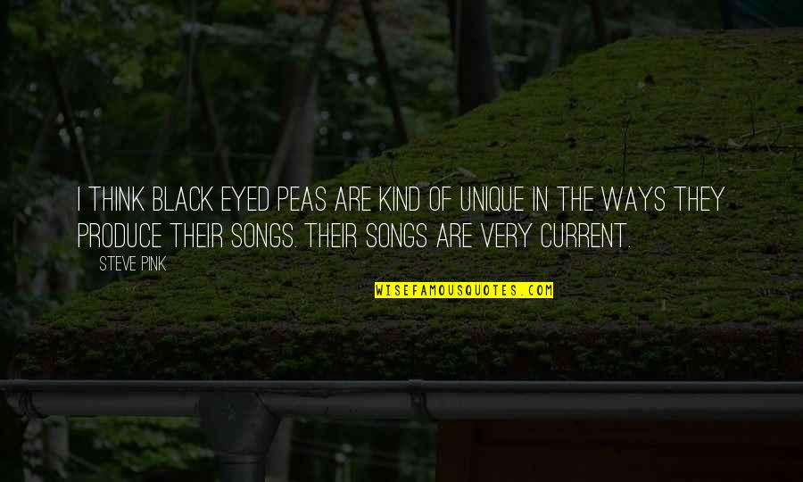 Valley View Quotes By Steve Pink: I think Black Eyed Peas are kind of