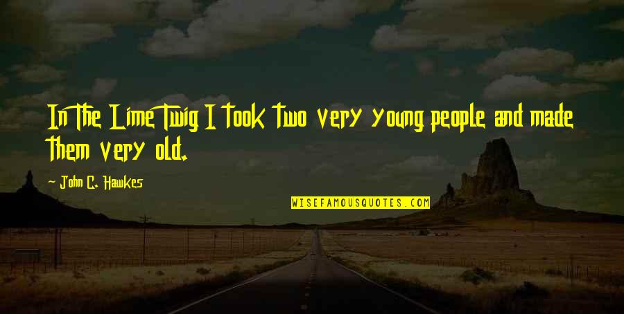 Vallone Real Estate Quotes By John C. Hawkes: In The Lime Twig I took two very