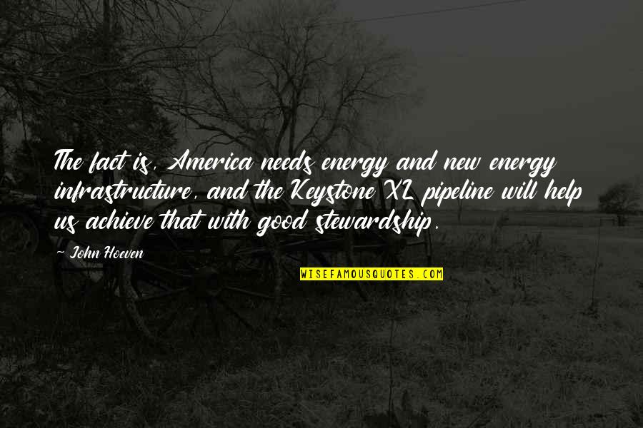 Van Bommel Meubelen Quotes By John Hoeven: The fact is, America needs energy and new