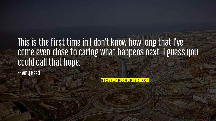 Vanderkam Podcast Quotes By Amy Reed: This is the first time in I don't Vanderkam Podcast Quotes By Amy Reed: This is the first time in I don't