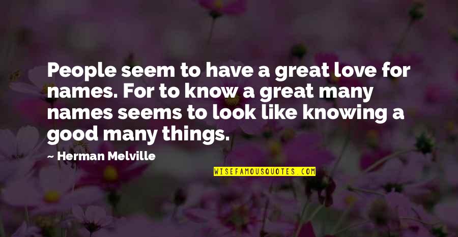 Vanishings Laser Quotes By Herman Melville: People seem to have a great love for Vanishings Laser Quotes By Herman Melville: People seem to have a great love for