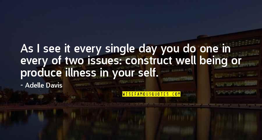 Vaporizes Quotes By Adelle Davis: As I see it every single day you Vaporizes Quotes By Adelle Davis: As I see it every single day you