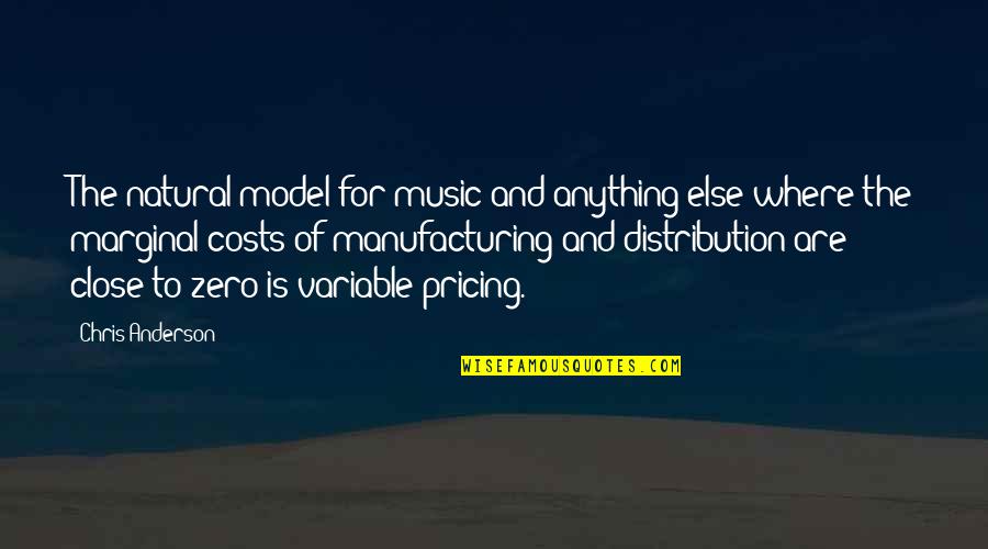 Variable In Quotes By Chris Anderson: The natural model for music and anything else Variable In Quotes By Chris Anderson: The natural model for music and anything else