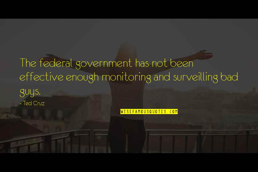 Varienvases Quotes By Ted Cruz: The federal government has not been effective enough Varienvases Quotes By Ted Cruz: The federal government has not been effective enough