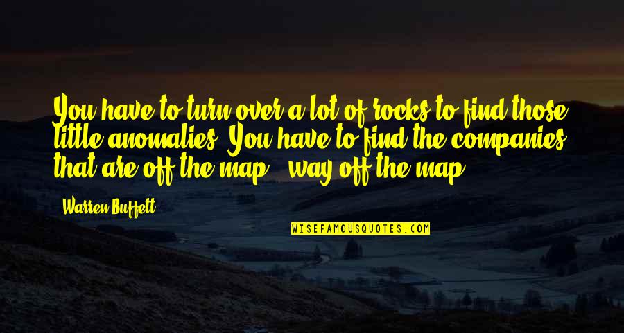 Vatos Locos Forever Quotes By Warren Buffett: You have to turn over a lot of Vatos Locos Forever Quotes By Warren Buffett: You have to turn over a lot of