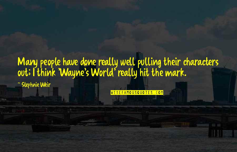 Vedalam Stills With Quotes By Stephnie Weir: Many people have done really well pulling their Vedalam Stills With Quotes By Stephnie Weir: Many people have done really well pulling their