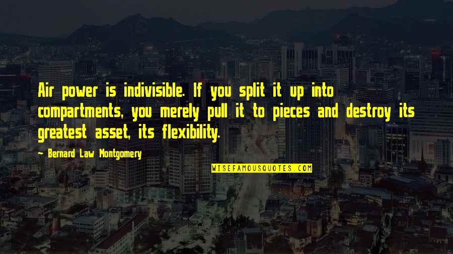 Vedder Price Quotes By Bernard Law Montgomery: Air power is indivisible. If you split it Vedder Price Quotes By Bernard Law Montgomery: Air power is indivisible. If you split it