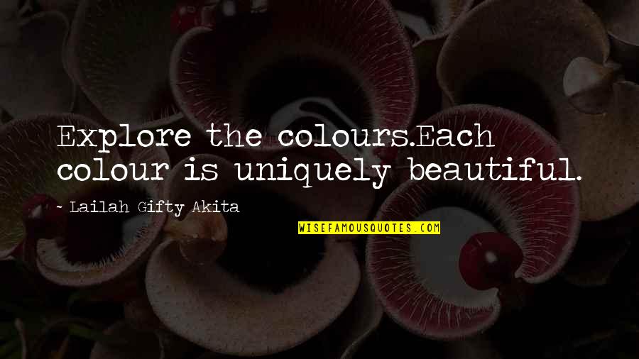 Vegeta Majin Buu Quotes By Lailah Gifty Akita: Explore the colours.Each colour is uniquely beautiful.