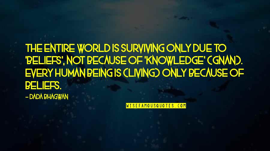 Vellayani Quotes By Dada Bhagwan: The entire world is surviving only due to