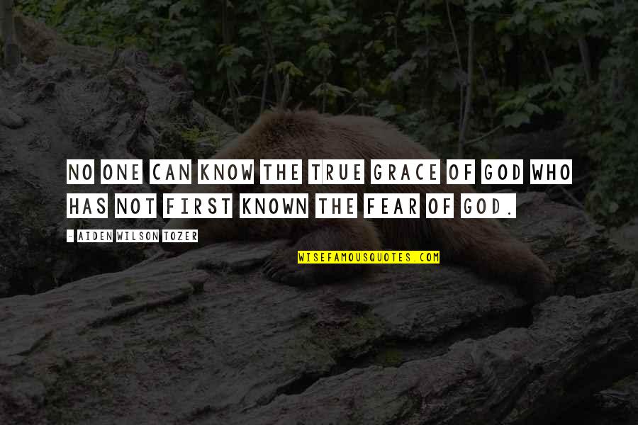 Venance Mzuka Quotes By Aiden Wilson Tozer: No one can know the true grace of Venance Mzuka Quotes By Aiden Wilson Tozer: No one can know the true grace of