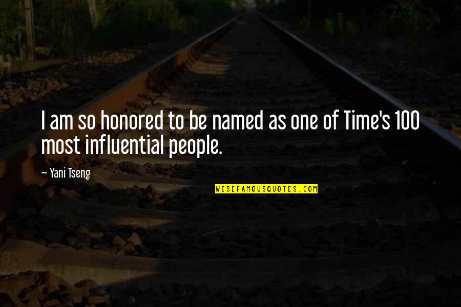 Vencedora Bbb Quotes By Yani Tseng: I am so honored to be named as