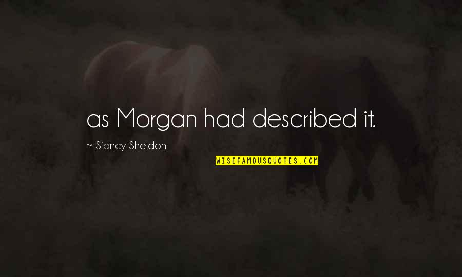 Venezias Menu Quotes By Sidney Sheldon: as Morgan had described it. Venezias Menu Quotes By Sidney Sheldon: as Morgan had described it.