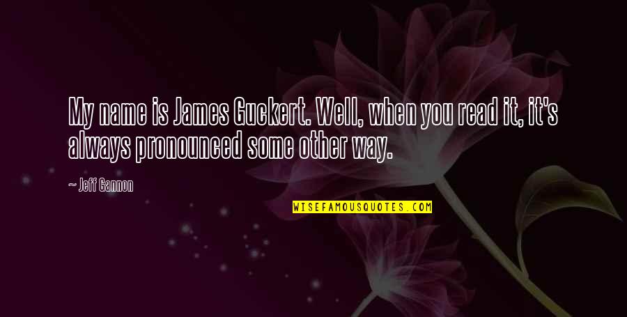 Vengerov In His Young Quotes By Jeff Gannon: My name is James Guckert. Well, when you