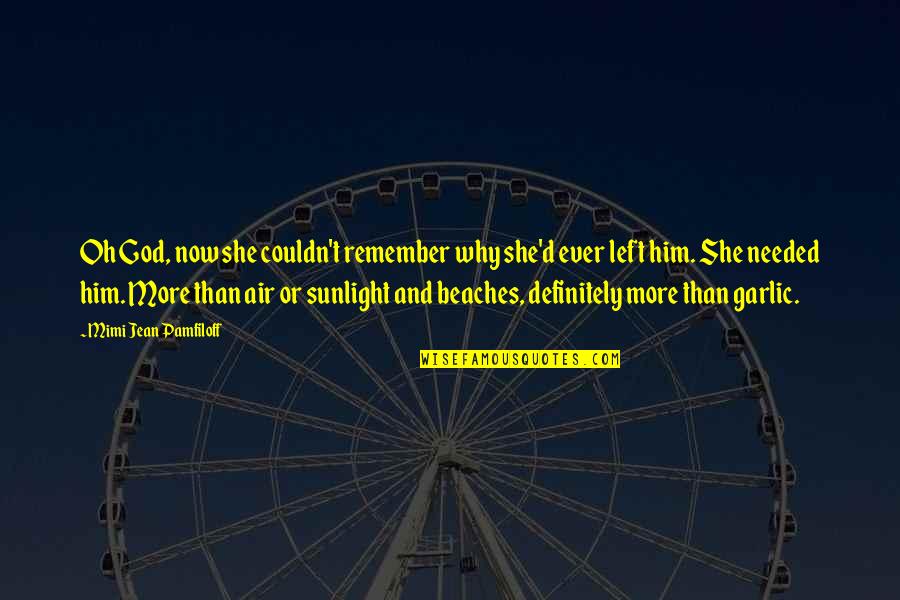 Venkateswara Quotes By Mimi Jean Pamfiloff: Oh God, now she couldn't remember why she'd Venkateswara Quotes By Mimi Jean Pamfiloff: Oh God, now she couldn't remember why she'd