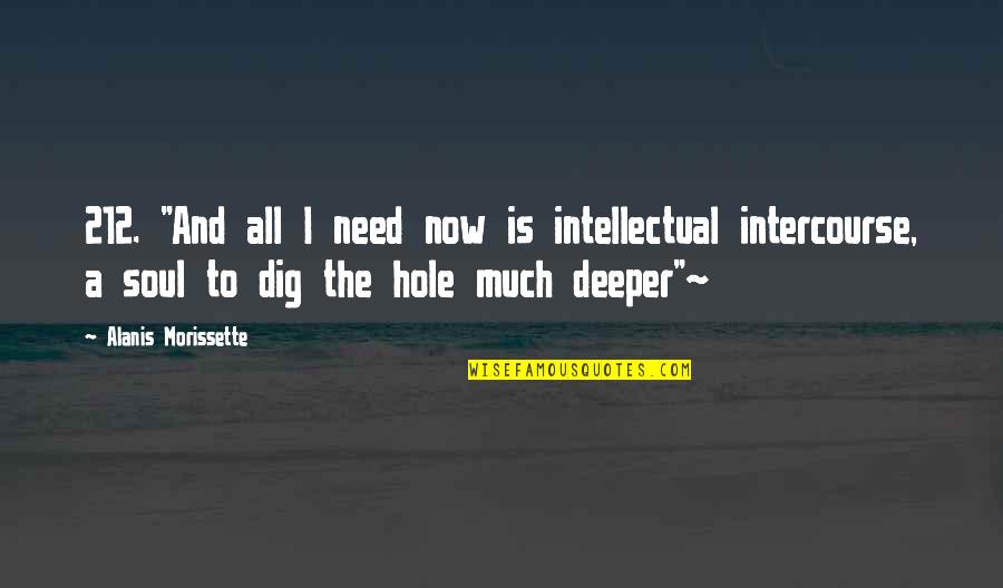 Venniradai Moorthys Birthday Quotes By Alanis Morissette: 212. "And all I need now is intellectual