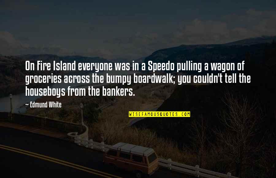 Veolia Espace Quotes By Edmund White: On Fire Island everyone was in a Speedo Veolia Espace Quotes By Edmund White: On Fire Island everyone was in a Speedo
