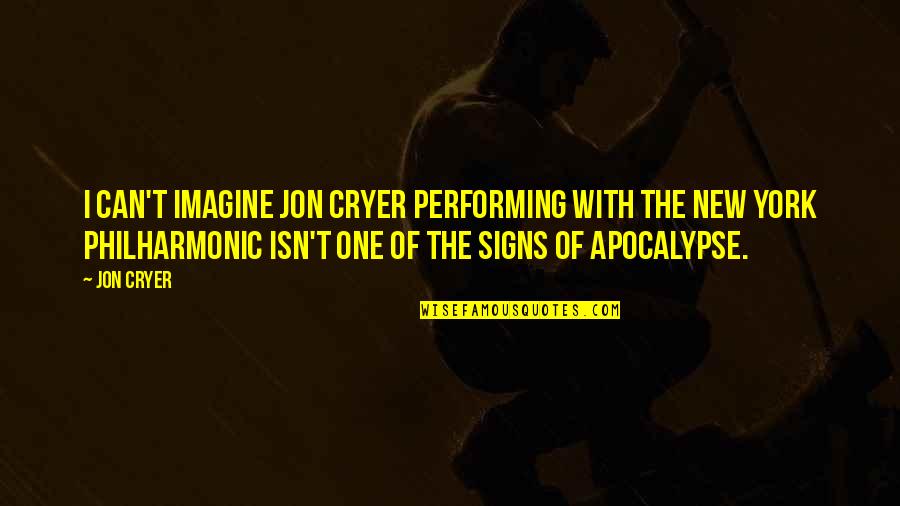 Veracruz Capital Quotes By Jon Cryer: I can't imagine Jon Cryer performing with the Veracruz Capital Quotes By Jon Cryer: I can't imagine Jon Cryer performing with the