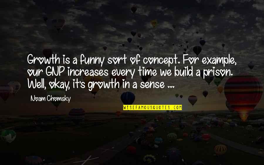 Verandah Quotes By Noam Chomsky: Growth is a funny sort of concept. For