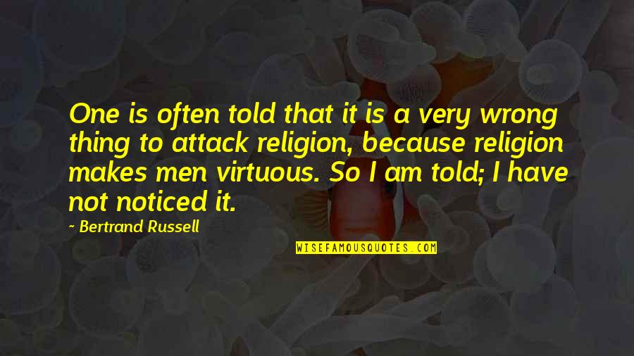 Verfaillie Shoes Quotes By Bertrand Russell: One is often told that it is a Verfaillie Shoes Quotes By Bertrand Russell: One is often told that it is a