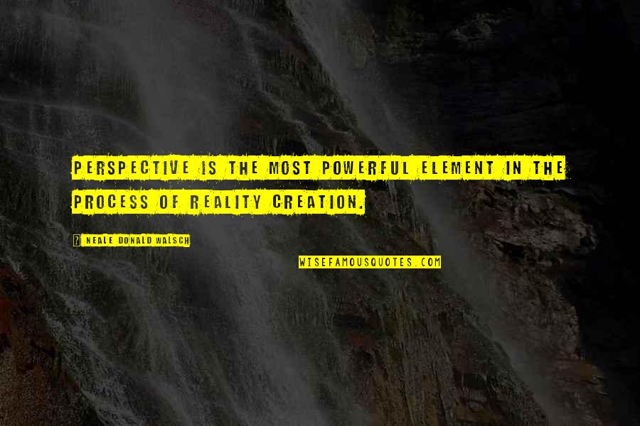 Verhandlungsbasis Quotes By Neale Donald Walsch: Perspective is the most powerful element in the Verhandlungsbasis Quotes By Neale Donald Walsch: Perspective is the most powerful element in the