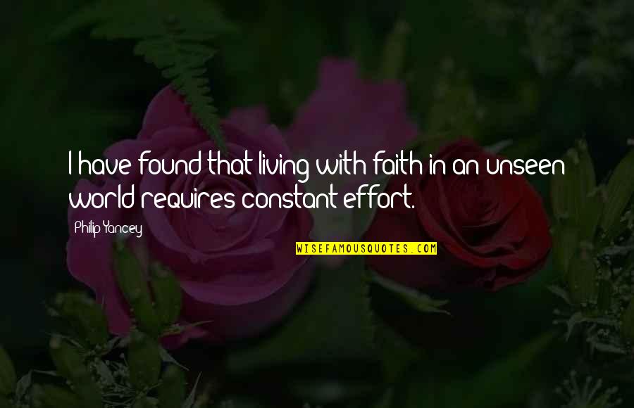 Verizon Fios Price Quote Quotes By Philip Yancey: I have found that living with faith in