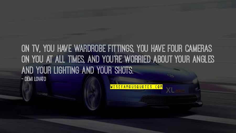 Vermintide Bardin Quotes By Demi Lovato: On TV, you have wardrobe fittings, you have Vermintide Bardin Quotes By Demi Lovato: On TV, you have wardrobe fittings, you have