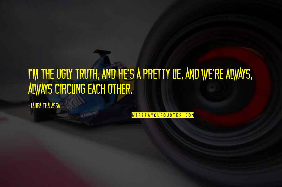 Vervolgen Quotes By Laura Thalassa: I'm the ugly truth, and he's a pretty