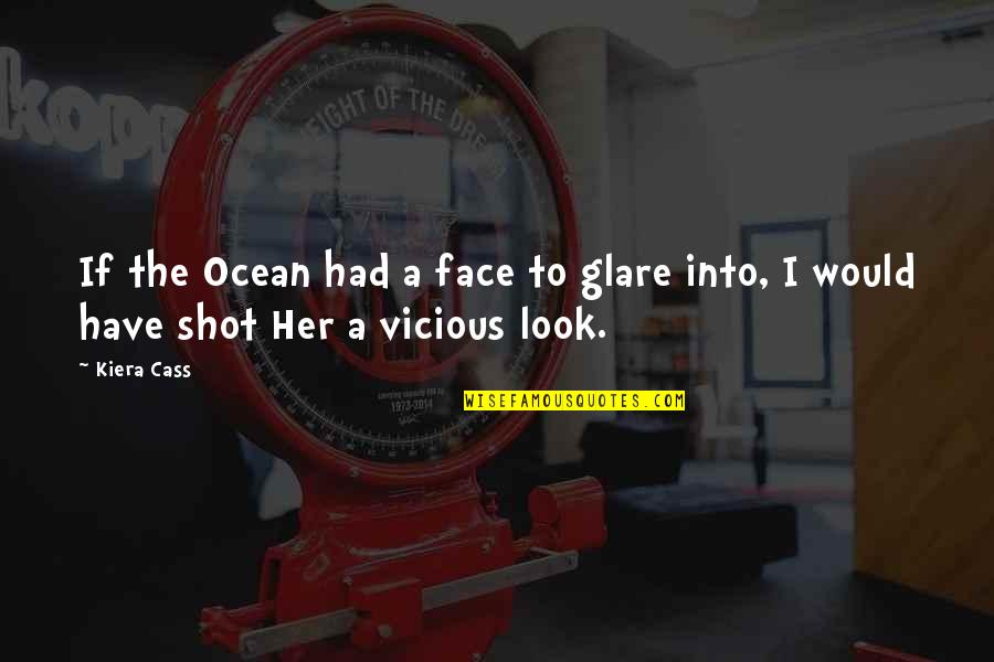 Vicious Quotes By Kiera Cass: If the Ocean had a face to glare