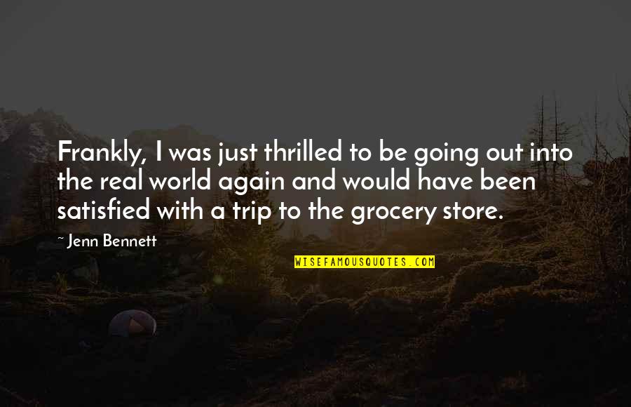 Viciously Codycross Quotes By Jenn Bennett: Frankly, I was just thrilled to be going