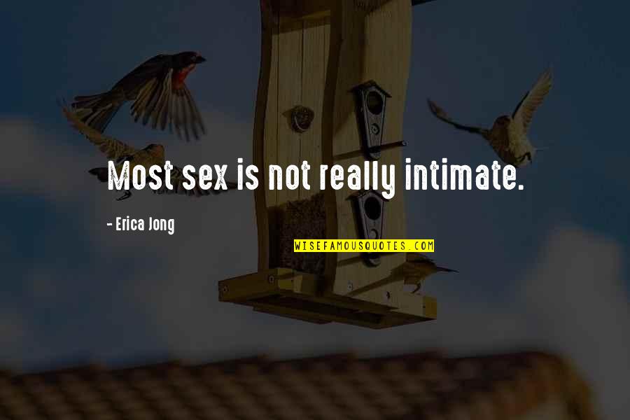 Victim Blamingm Blaming Quotes By Erica Jong: Most sex is not really intimate. Victim Blamingm Blaming Quotes By Erica Jong: Most sex is not really intimate.