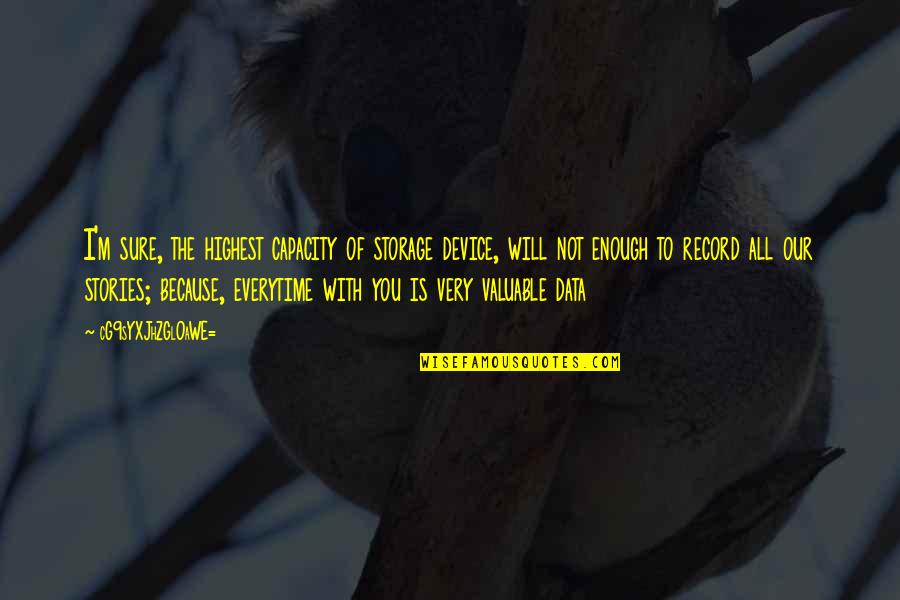 Victor Conte Quotes By CG9sYXJhZGl0aWE=: I'm sure, the highest capacity of storage device,