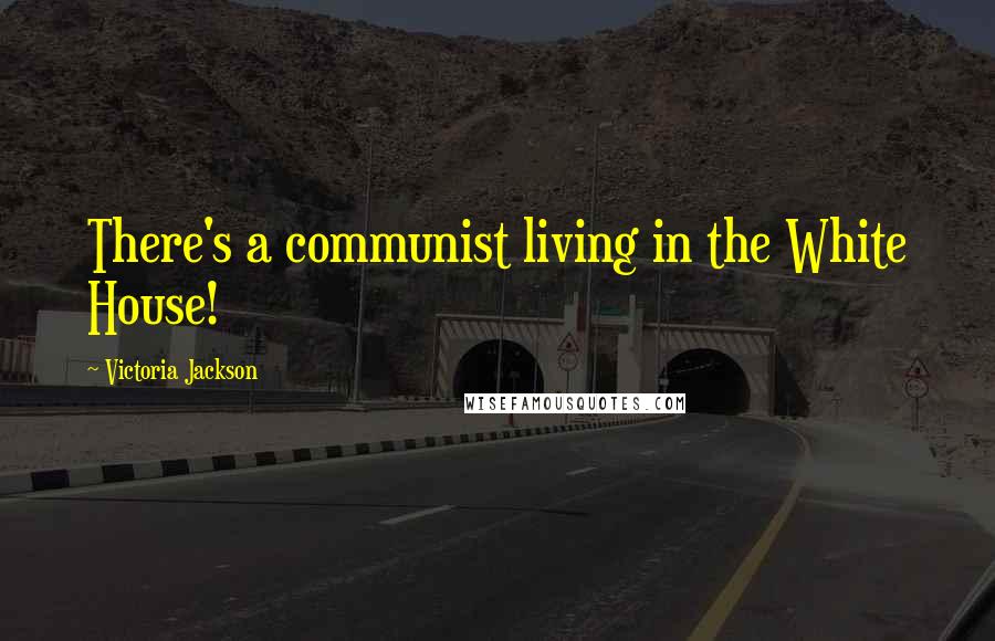 Victoria Jackson quotes: There's a communist living in the White House!