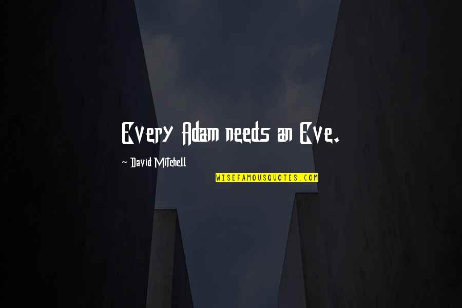 Vienna Stock Exchange Quotes By David Mitchell: Every Adam needs an Eve.